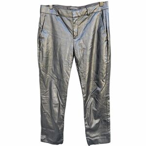 Banana Republic Black Faux leather Pants.